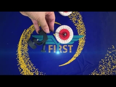 Heidelberg SM74 Sikat Roda Putih Mendukung Bagian Pencetakan OEM Tersedia Bagian Logam