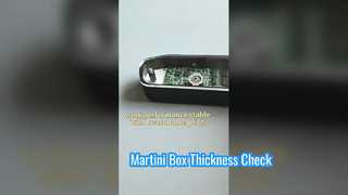 Kotak inspeksi untuk mesin Martini