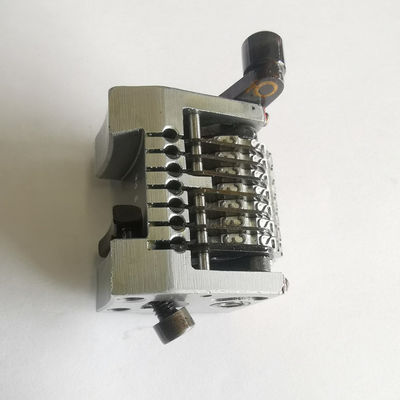 Blue Package 7 Digit Letterpress Numbering Machine Maju Suku Cadang Printer