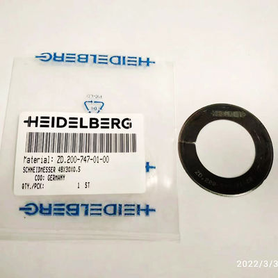 ZD.200 747 01 00 Heidelberg Disc Pisau Slitter Roda Stahl Menggorok Pisau Pisau Pemangkas
