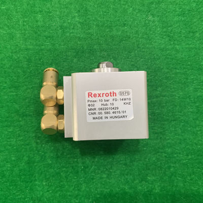 00.580.4615 Aluminium Heidelberg SM102 CD102 Bagian Katup Mesin Cetak Silinder