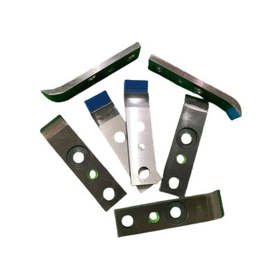 Carbon Steel Gripper Untuk SOR HD Offset Printing Lubang Tengah 5mm Ukuran 75mm X 18 X 4mm