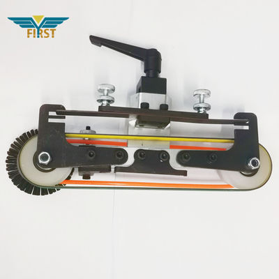 Roda Sikat Plastik / PVC / Karet Dengan Dukungan Untuk Die Cutter Bagian Cetak Offset BOBST