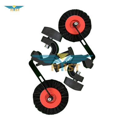 Polishing Black Brush Wheel Offset Printing Spare For Industrial Printing Wheel (Bagian ganti untuk roda cetak industri)