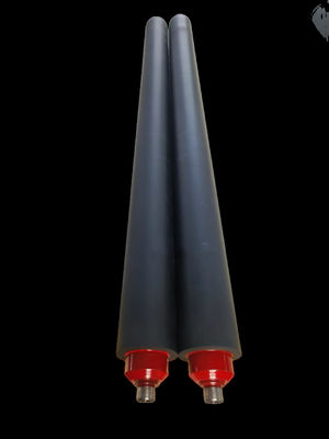 Disesuaikan Merah / Hitam Karet Roller Ink Ductor untuk Speedmaster 74 Distributor Roller