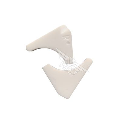 Plat warna putih Bagian mesin Heidelberg Bagian akhir blok plat