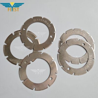 Heidelberg Stahl Mesin Lipat Pemotong Bilah Di Baja Putih Bentuk U/ V Bentuk Opsi