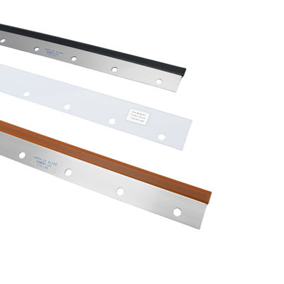 White Wash Up Blades KOMORI L40/S40 Panjang 1110mm 15 Lubang Suku Cadang Mesin Cetak