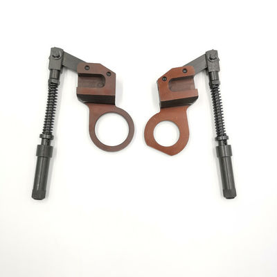 Braket Rol Menengah Bahan Besi dan Dukungan 187MM * 82MM untuk Suku Cadang Heidelberg CD102 SM102