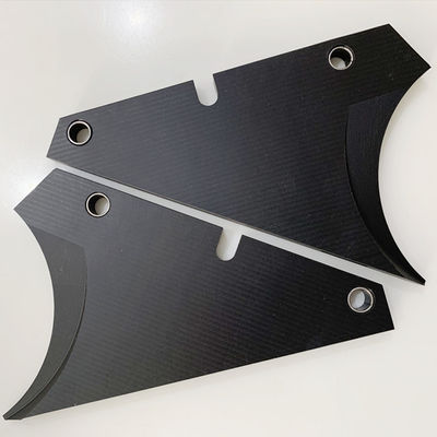 Plat ujung warna abu-abu gelap untuk Roland 700 Ink Duct End Blocks 160x85mm Bagian Mesin Pencetakan
