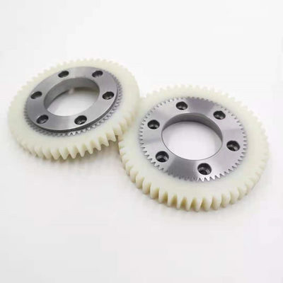 Light White 51 Gigi Nylon Gear untuk KBA 105 Mesin Pencetakan Water Roller Gear