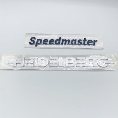 Label Huruf Simbol Heidelberg Abu-abu untuk Tanda Kata Mesin Cetak Offset SM52 SM74 SM102