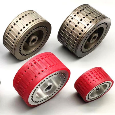 Mesin Lipat Mbo Warna Sampanye Bagian Mesin Cetak Offset Roda Hisap