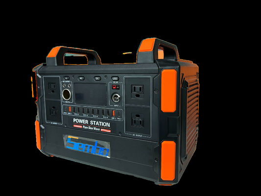 Sumber daya penyimpanan energi 1000W 1048Wh dengan baterai Lithium Iron Phosphate dan output gelombang sinus