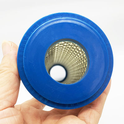 Filter minyak putih 245*65*30mm dengan kertas high end dan kawat baja untuk suku cadang mesin cetak Heidelberg