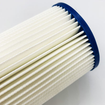 Filter minyak putih 245*65*30mm dengan kertas high end dan kawat baja untuk suku cadang mesin cetak Heidelberg