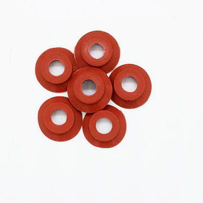 Suction Reversion Red 18x7mm Rubber Sucker Disc Suku Cadang Pencetakan Offset
