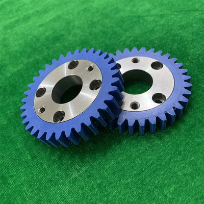 33 Gigi Biru Gear Untuk Bagian-bagian Mesin Sakura Suku Cadang Percetakan Besi