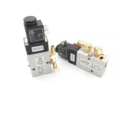 Lampu Putih Aluminium/Tembaga Solenoid Valve 100% Tes Lulus untuk Heidelberg SM02 CD102 Offset Printer Parts