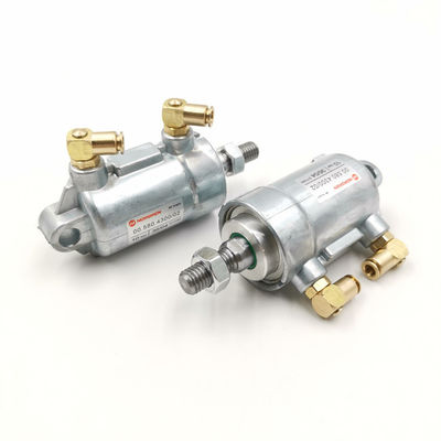 Aluminium Kualitas Tinggi Tubuh Silinder Pneumatik 132 * 72mm dengan Mulut Tembaga untuk Mesin SM52/74