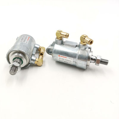 Aluminium Kualitas Tinggi Tubuh Silinder Pneumatik 132 * 72mm dengan Mulut Tembaga untuk Mesin SM52/74