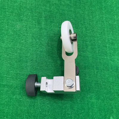 Roda Keras Karet Putih Dengan Dukungan Bagian Mesin Cetak 6 X 60mm 8 X 60mm