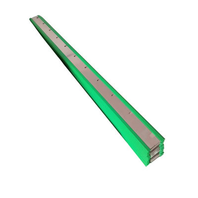 Warna Hijau SM102 CD102 Karet Kompatibel Cuci Up Blade dengan Polyurethane/Karet/Baja Material untuk Offset Printing