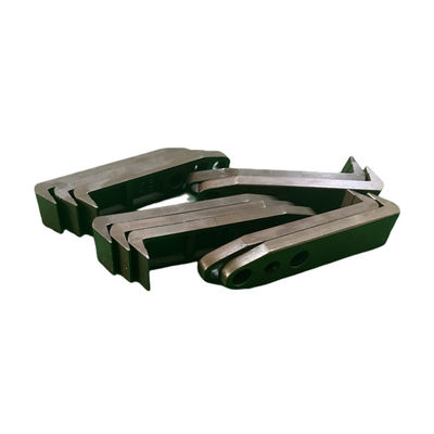 70mm X 16 X 5mm Brown Steel Gripper dengan 6mm Middle Hole untuk Offset Printing