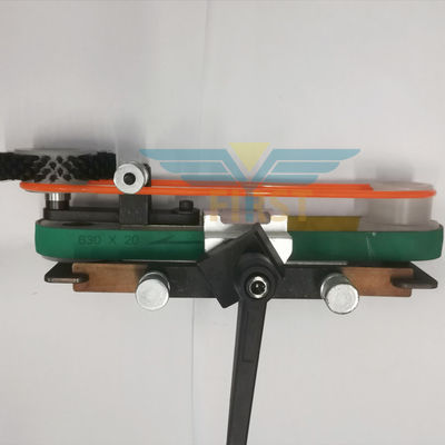 Roda Sikat Plastik / PVC / Karet Dengan Dukungan Untuk Die Cutter Bagian Cetak Offset BOBST