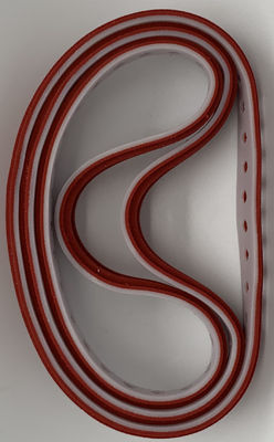 Sabuk Hisap PVC Ketebalan Berbeda Untuk Sabuk Karet Merah Tahan Minyak HD