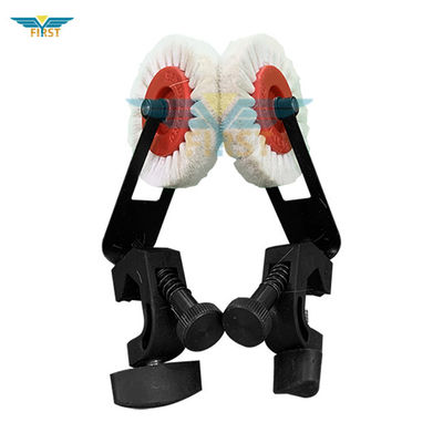 Hard White C4.320.104F roda sikat untuk perawatan permukaan bagian cetak offset