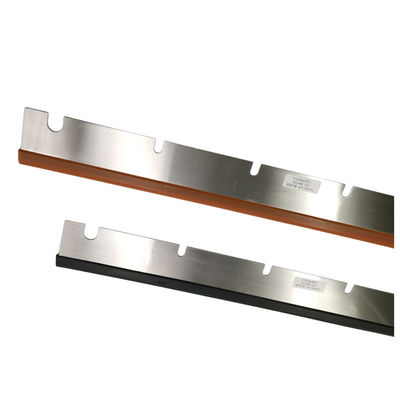 180*60*1090mm High End Karet/Baja Wash Up Blades untuk CD102 dengan Perawatan Mudah