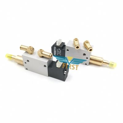 Katup Solenoid Udara Besi/Aluminium untuk Suku Cadang Heidelberg CD102 CX102 dengan Garansi Satu Tahun