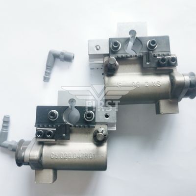 Dark Silver C5.028.046F Kepala penghisap untuk SM102 Penghisap logam yang terbuat dari baja khusus