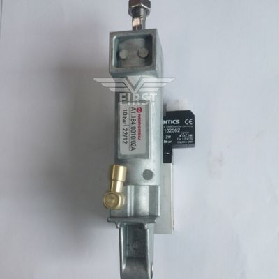 Katup Silinder Piston XL75 Heidelberg Warna Silver untuk Mesin Cetak Offset
