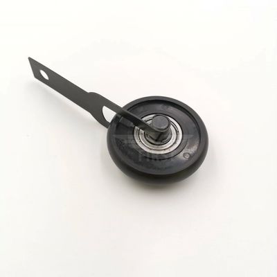 Bagian Sikat Pengumpan Mesin Cetak HD Roda Sikat Warna Hitam Kompatibel dengan Heidelberg