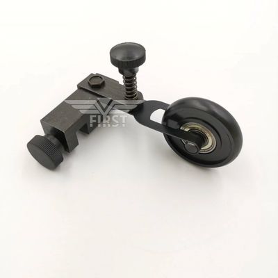 Roda Karet Bahan Besi/Karet Warna Hitam untuk Mesin Cetak HD dengan Umur Pemakaian Panjang