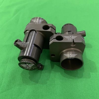 Kepala Pengisap Logam Salinan Tinggi untuk Roland 700 dengan Permukaan Poles Abu-abu Tua