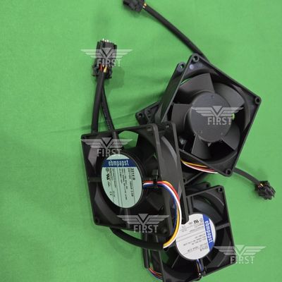 Penggemar Roland 700 asli 24V untuk mesin cetak yang terbuat dari plastik high-end dengan pengiriman cepat