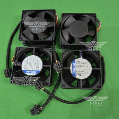 Roland Fan Original 24V DC Plastik High End dengan Jaminan Satu Tahun untuk Mencetak suku cadang