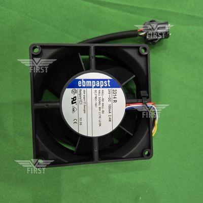 Roland Fan Original 24V DC Plastik High End dengan Jaminan Satu Tahun untuk Mencetak suku cadang