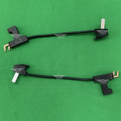 Old Leybold High End Plastik / baja pisau pemotong untuk mesin tekstil mengisi gerakan berhenti dengan panjang 275mm