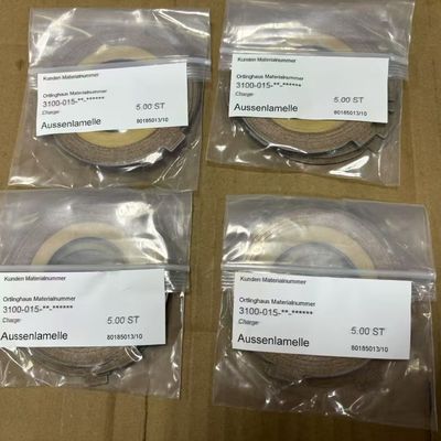 Tembaga dilapisi tahan haus rem Pad untuk Pria Roland Printer dengan precision braking