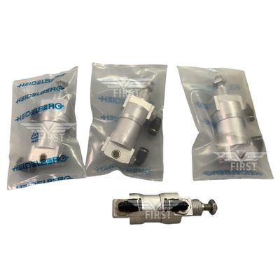 Aluminium Material Cylinder Valve Solenoid Valve yang disesuaikan untuk Bagian Heidelberg dengan Berat bersih 300g