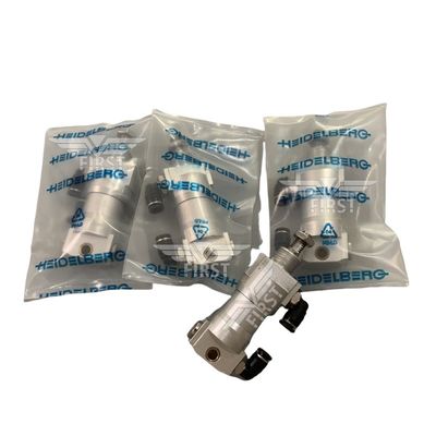Aluminium Material Cylinder Valve Solenoid Valve yang disesuaikan untuk Bagian Heidelberg dengan Berat bersih 300g
