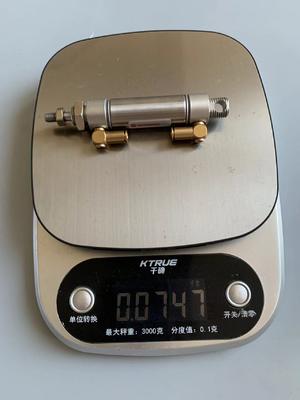 Heidelberg G4.334.010 Bahan Besi Perak Akhir Silinder Pneumatik untuk Bagian-bagian Percetakan