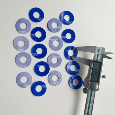 Sucker Disc Bertekstur Kain Biru untuk Heidelberg Roland Komori Non-Marking Feeder Sucker