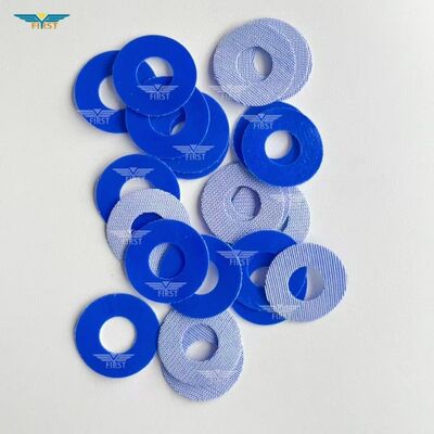 Sucker Disc Bertekstur Kain Biru untuk Heidelberg Roland Komori Non-Marking Feeder Sucker