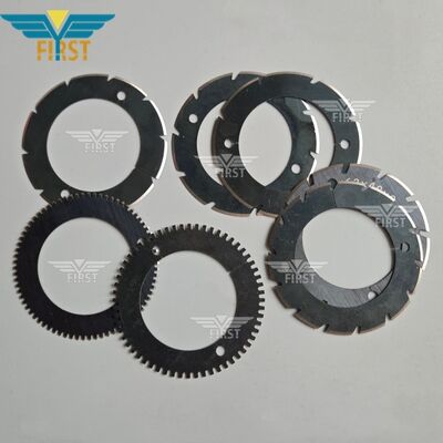 Mata Pisau Potong Baja Biru Impor untuk Mesin Lipat Heidelberg Pilihan Mata Pisau Bentuk U Mata Pisau Bentuk V