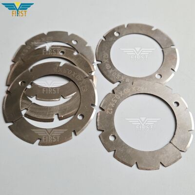 Heidelberg Stahl Mesin Lipat Pemotong Bilah Di Baja Putih Bentuk U/ V Bentuk Opsi